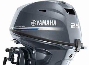 Yamaha 25 HP F25SWHC Outboard 15" Shaft